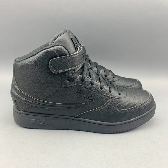 Fila | Shoes | Fila Ahigh Top Sneaker Mens Size 3 Black 1cm0540001 | Poshmark